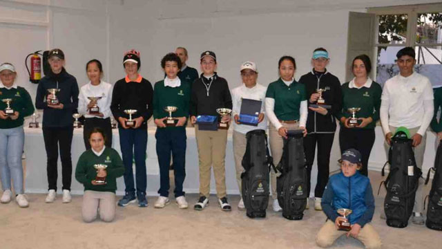 Valderrama corona a los campeones de los Circuitos Juvenil y Benjamín de Andalucía