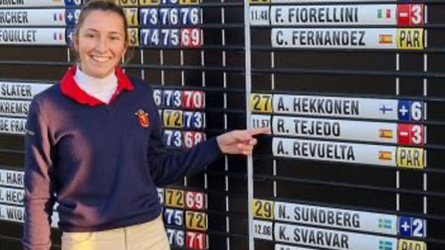 Rocío Tejedo, colider del Internacional de Portugal Femenino a falta de la última jornada