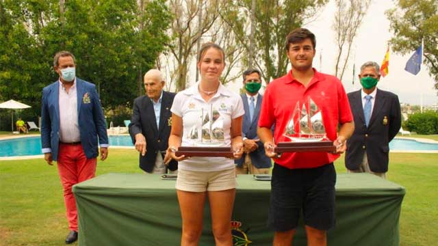 Alberto Domínguez y Julia Sánchez, ganadores del Memorial Norberto Goizueta