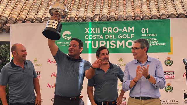 Real Club de Golf Valderrama, vencedor del XXII Pro Am Costa del Golf Turismo