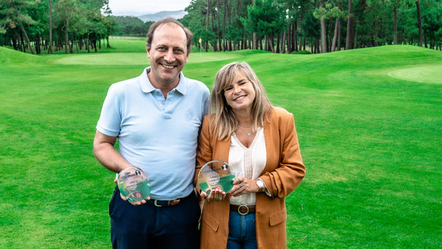 Gran fin de semana de golf en el hogar de Javier Arana