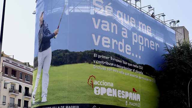 Acciona se convierte en patrocinador del Open de España