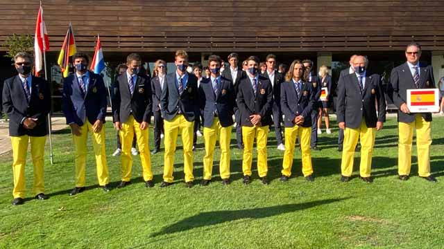 España acaba en la cuarta plaza en el Europeo Absoluto Masculino por Equipos