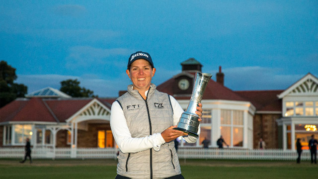 Ashleigh Buhai alcanza la gloria en Muirfield