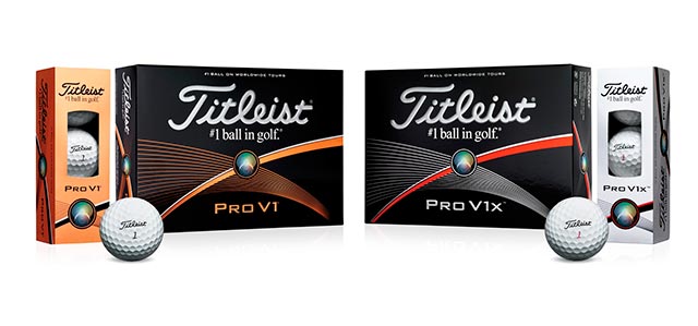 Titleist presenta las nuevas Pro V1 y Pro V1x