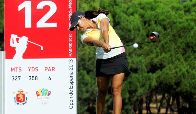 La sobrina de Tiger Woods, primera líder en Madrid