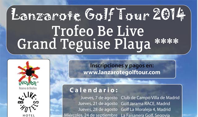 Lanzarote Golf Tour presenta su calendario