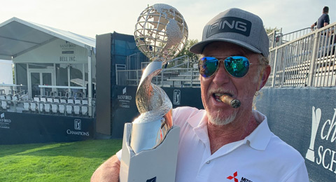 Miguel Ángel Jiménez, nueva victoria en el Champions Tour