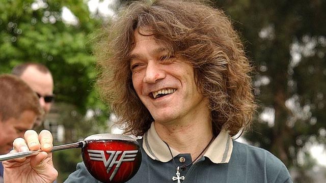 Eddie Van Halen, un rockero con alma de golfista