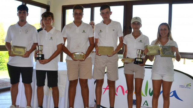 Marta Aguilar e Íñigo Ferreira, campeones de Andalucía Match Play Sub 16