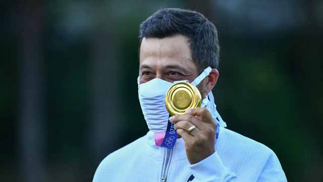 Xander Schauffele, un emotivo oro en Tokio