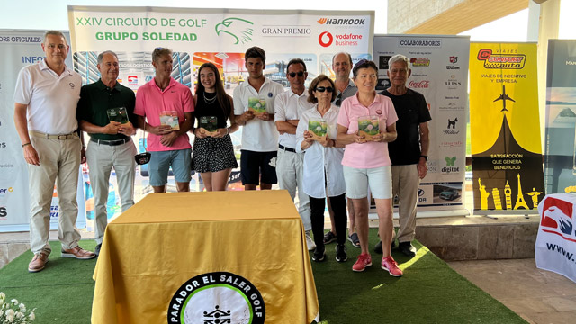 El calor protagoniza la décimo primera prueba del Circuito de Golf Grupo Soledad