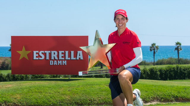 Gran victoria de Carlota Ciganda en el Estrella Damm Ladies Open