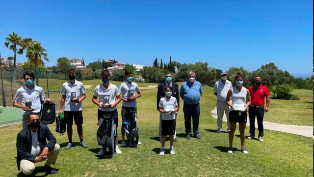 Alberto Baños y Víctor Leiva, campeones de Andalucía de Dobles de Pitch Putt