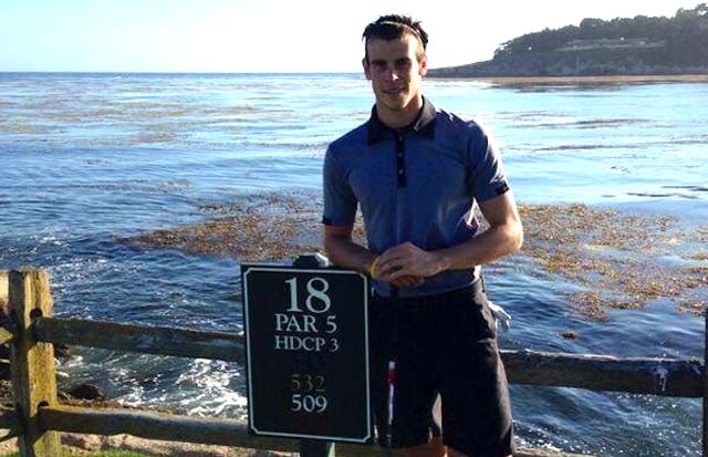 Gareht Bale, de la décima a Peable Beach y Spyglass Hill