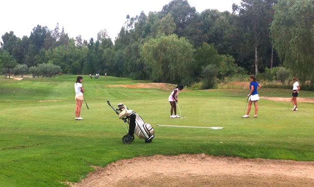 Los más jóvenes demostraron talento en Palomarejos Golf