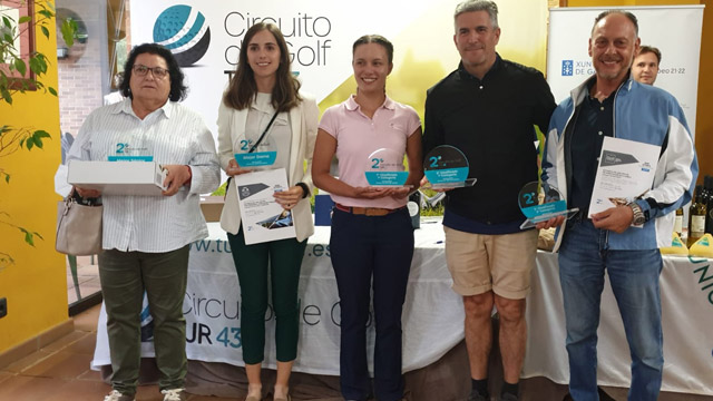 Un centenar de inscritos disfruta de un gran día de golf en Las Caldas