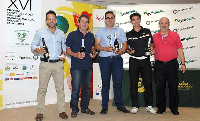 El Chaparral se alza con la copa del XVI Pro Am Costa del Golf Turismo