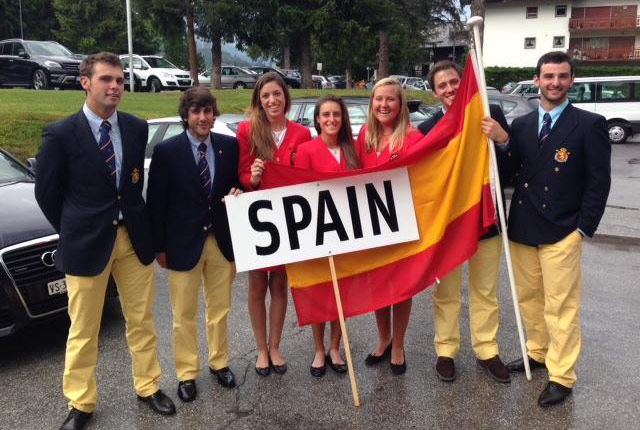 España toca el cielo en Crans Montana