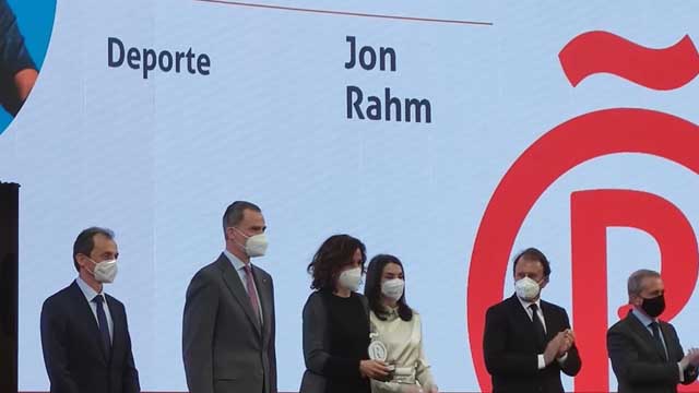 Jon Rahm reconocido como embajador de Marca España