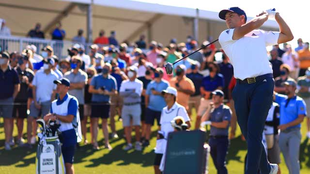 Un excelso Sergio García lidera en  Sawgrass