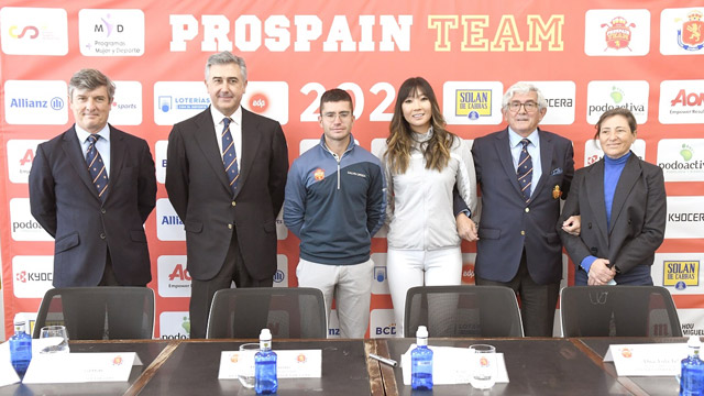 Veinticinco golfistas profesionales se beneficiarán del  Programa Pro Spain Team 2022