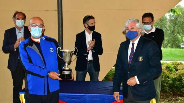 Antonio Llerena, campeón de España de Golf Adaptado