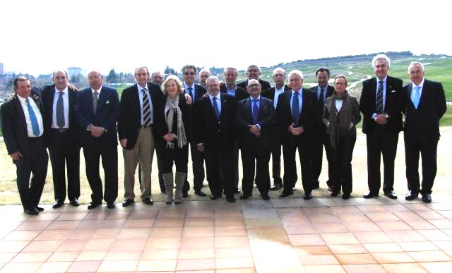 Reunión de Presidentes de Federaciones Autonómicas en la RFEG