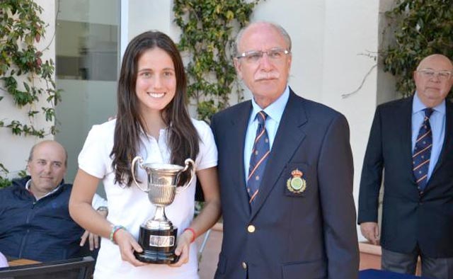 Lucía Jiménez campeona de España de Pitch & Putt