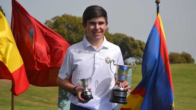 Sergio Jiménez nuevo campeón de España Sub 18 Masculino