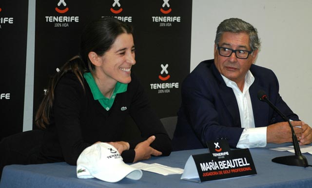 Turismo de Tenerife patrocina a María Beautell