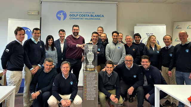 El Trofeo de la Solheim Cup en la Asamblea de la ACGCBCV