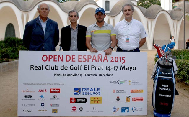 Un golpe de exhibición de Pablo Larrazábal abre el Open de España