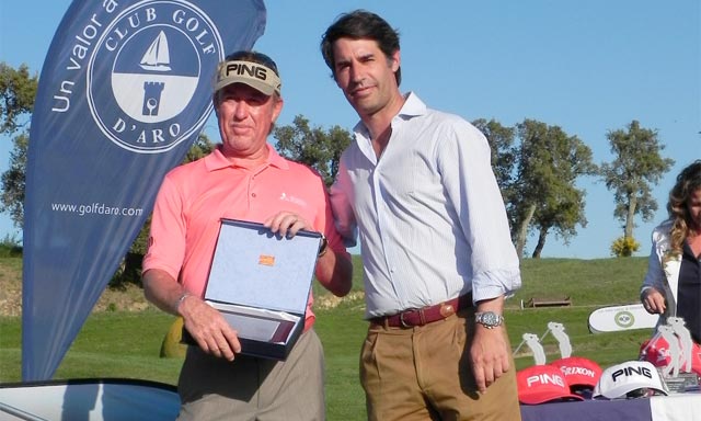 Miguel Ángel Jiménez socio de Honor del Club Golf d’Aro Mas Nou