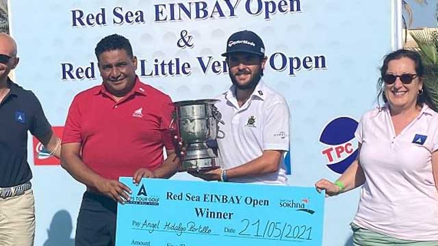 Ángel Hidalgo consigue su primer triunfo en el Alps Tour