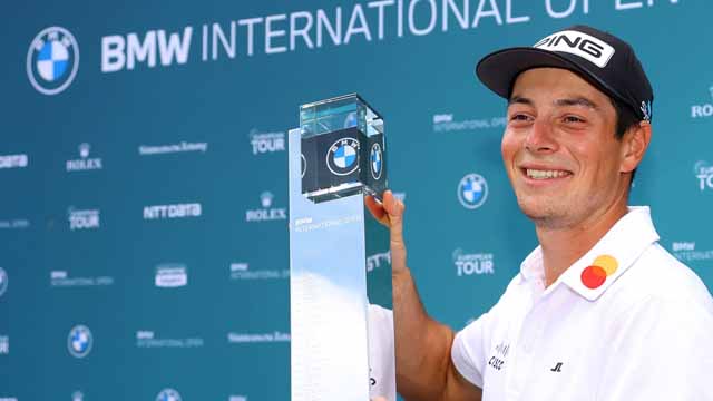 Viktor Hovland hace historia en el European Tour