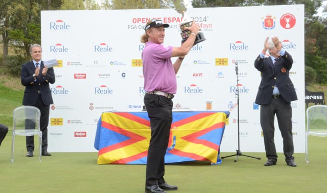 Miguel Ángel Jiménez gana el Open de España