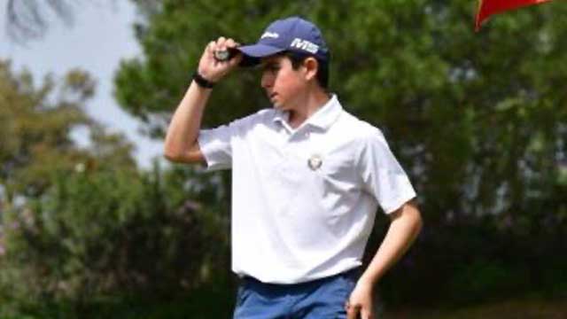 Sergio Jiménez campeón de España Sub-16