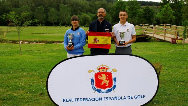 Daniel Varela y Alba González, nuevos campeones de España Dobles de Pitch & Putt 2022