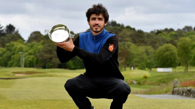 Javier Sainz estrena su palmarés profesional en el Farmfoods Scottish Challenge