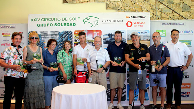 Tiempo inmejorable en la novena prueba del Circuito de Golf Grupo Soledad