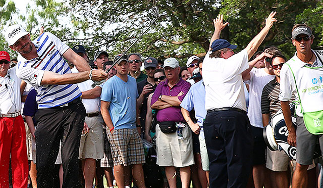 Keegan Bradley conserva la primera posición en Texas