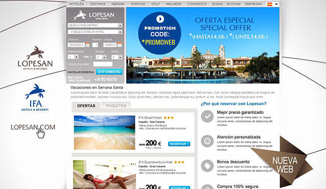 Lopesan Hotel Group nos presenta su nueva imagen