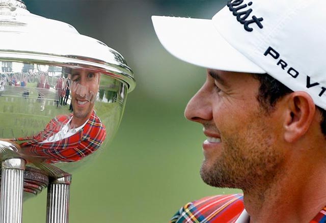 Golpe de autoridad de Adam Scott