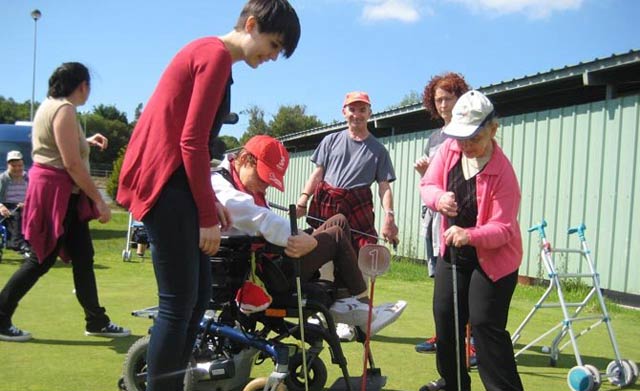 Golf contra la parálisis cerebral