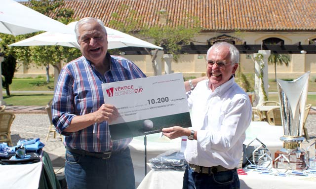 Fundación Vértice dona 10.200 litros de leche