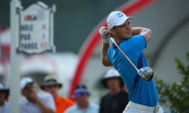 Larrazábal deslumbra y Kaymer manda