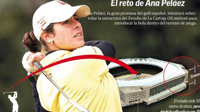Ana Peláez contra La Cartuja por la Solheim Cup 2023