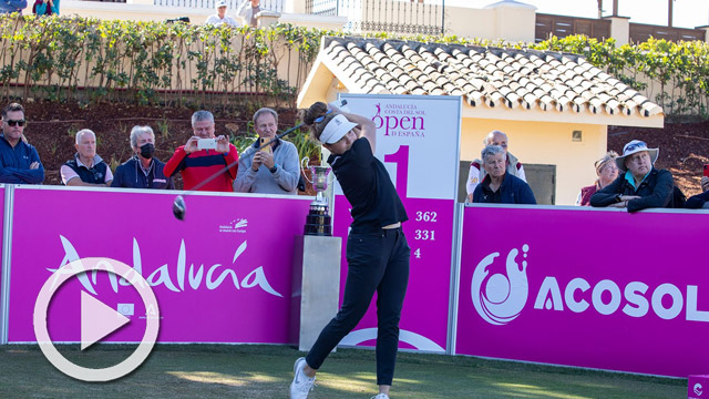 El mejor resumen de la segunda jornada en Los Naranjos Golf