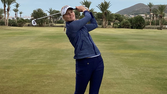 Pettersson afianza su ventaja en La Manga, Elena Hualde y Marta Sanz segundas